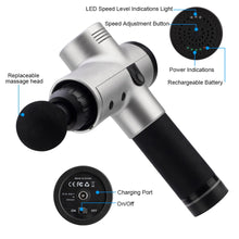 Load image into Gallery viewer, Tissue Massage Gun Muscle Massager