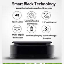 Load image into Gallery viewer, UV Disinfection Box Multifunctional Mask Phones Cleaner Personal Disinfection With Aromatherapy Esterilizador&Wireless Charging