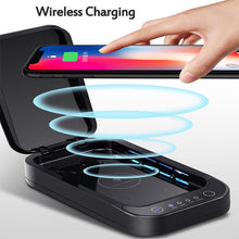 Load image into Gallery viewer, UV Disinfection Box Multifunctional Mask Phones Cleaner Personal Disinfection With Aromatherapy Esterilizador&Wireless Charging