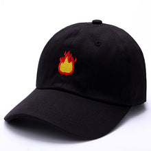 Load image into Gallery viewer, Fire Emoji Dad Hat
