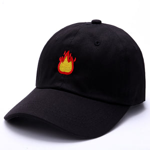 Fire Emoji Dad Hat