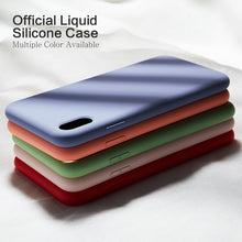 Load image into Gallery viewer, Luxury Case Plain Color Silicon Cover For iPhone
