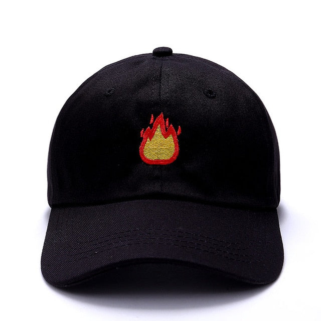 Fire Emoji Dad Hat