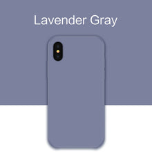 Load image into Gallery viewer, Luxury Case Plain Color Silicon Cover For iPhone
