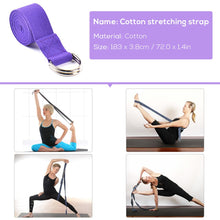 Load image into Gallery viewer, 5pcs Yoga Accessories Set Yoga Ball Yoga Blocks Stretching Strap Resistance Loop Band Exercise Band Home Gym Fitness Equipment
