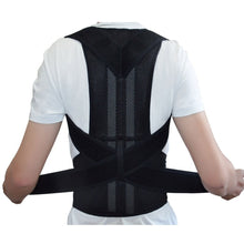 Load image into Gallery viewer, Adjustable Back Brace Posture Corrector
